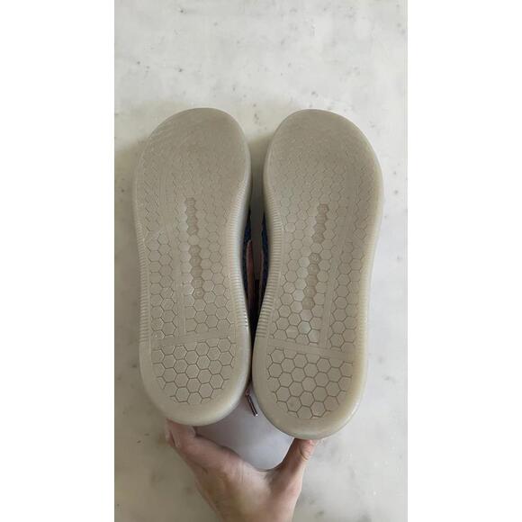 Dolce Vita Blue and Pink Women's Sneakers with Satin Ribbon Laces - Size 9-9.5 - Picture 9 of 9